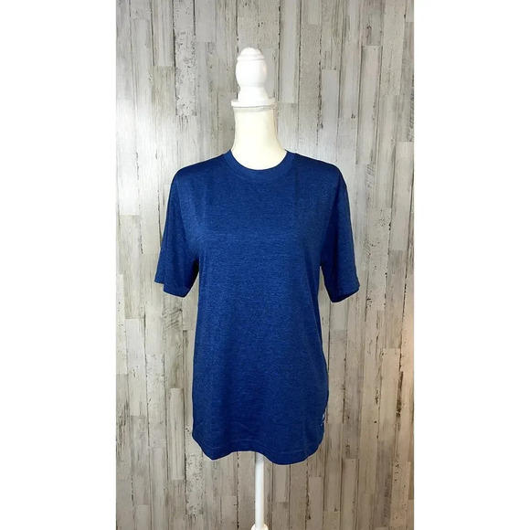 Everlast Men's Size Small Blue Crew Neck‎ Short Sleeve Activewear Shirt - Picture 2 of 6